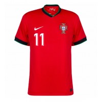 Camiseta Portugal Joao Felix #11 Primera Equipación Replica Eurocopa 2024 mangas cortas